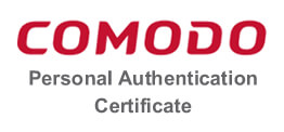 Comodo Personal Authentication Certificates 個人認證證書