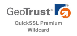 GeoTrust QuickSSL Premium 專業型萬用字元 DV 憑證