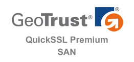 GeoTrust QuickSSL Premium SAN 多網域名稱憑證