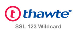 Thawte SSL 123 通配符 DV 證書